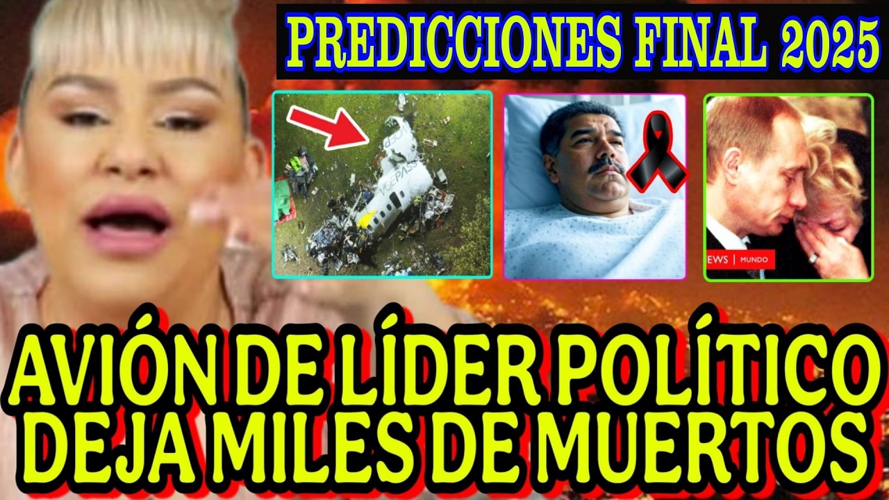 🚨VIEIRA VIDENTE CONFIRMA TRISTES NOTICIAS PARA NICOL&Aacute;S MADURO Y TRUMP ENFERMO EN PREDICCIONES 2025