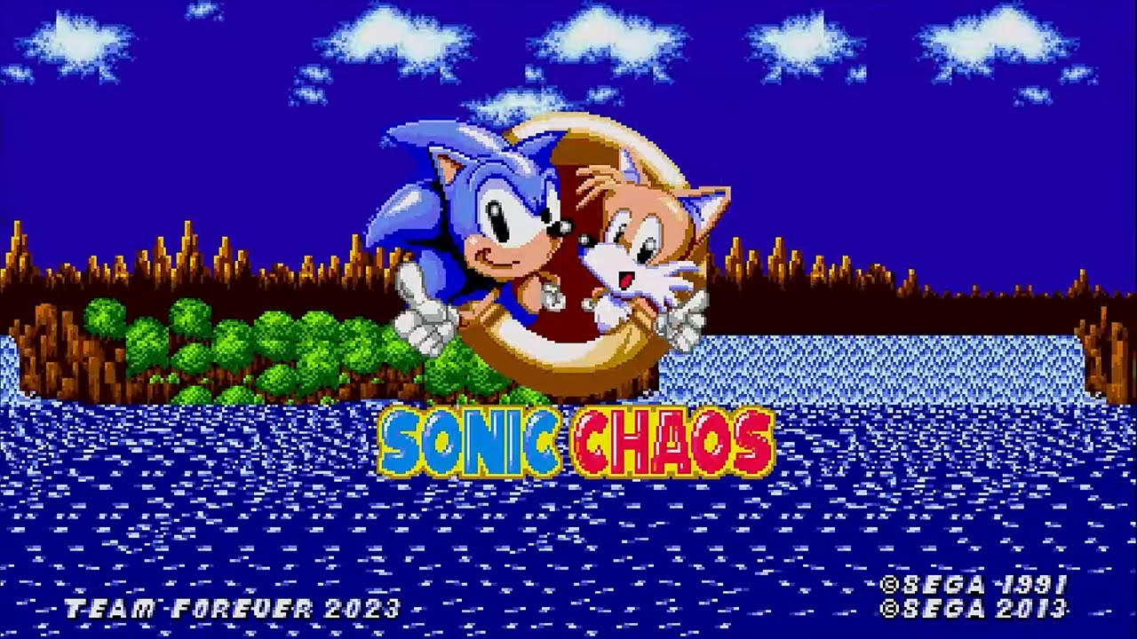 Sonic Chaos Forever (V1) ✪ Full Game Playthrough (1080p/60fps)