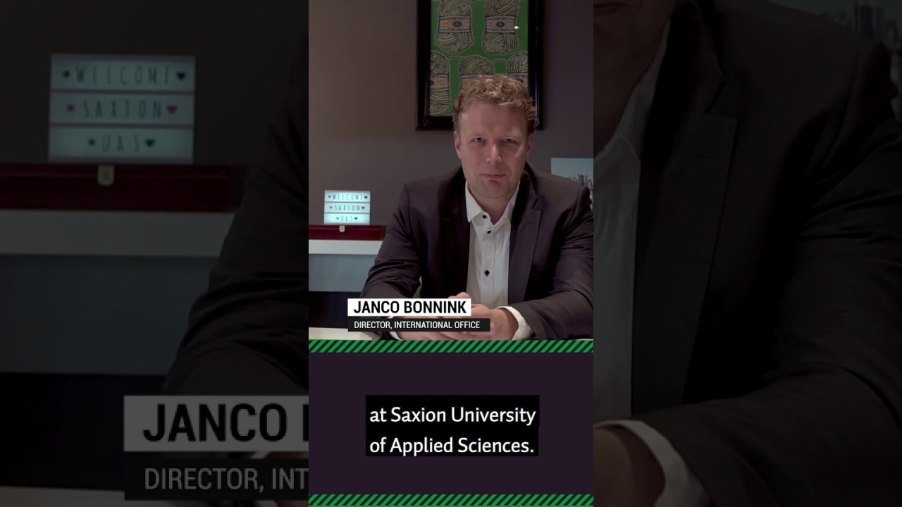 New International Students: Welcome! | Saxion University of Applied Sciences #studyinholland