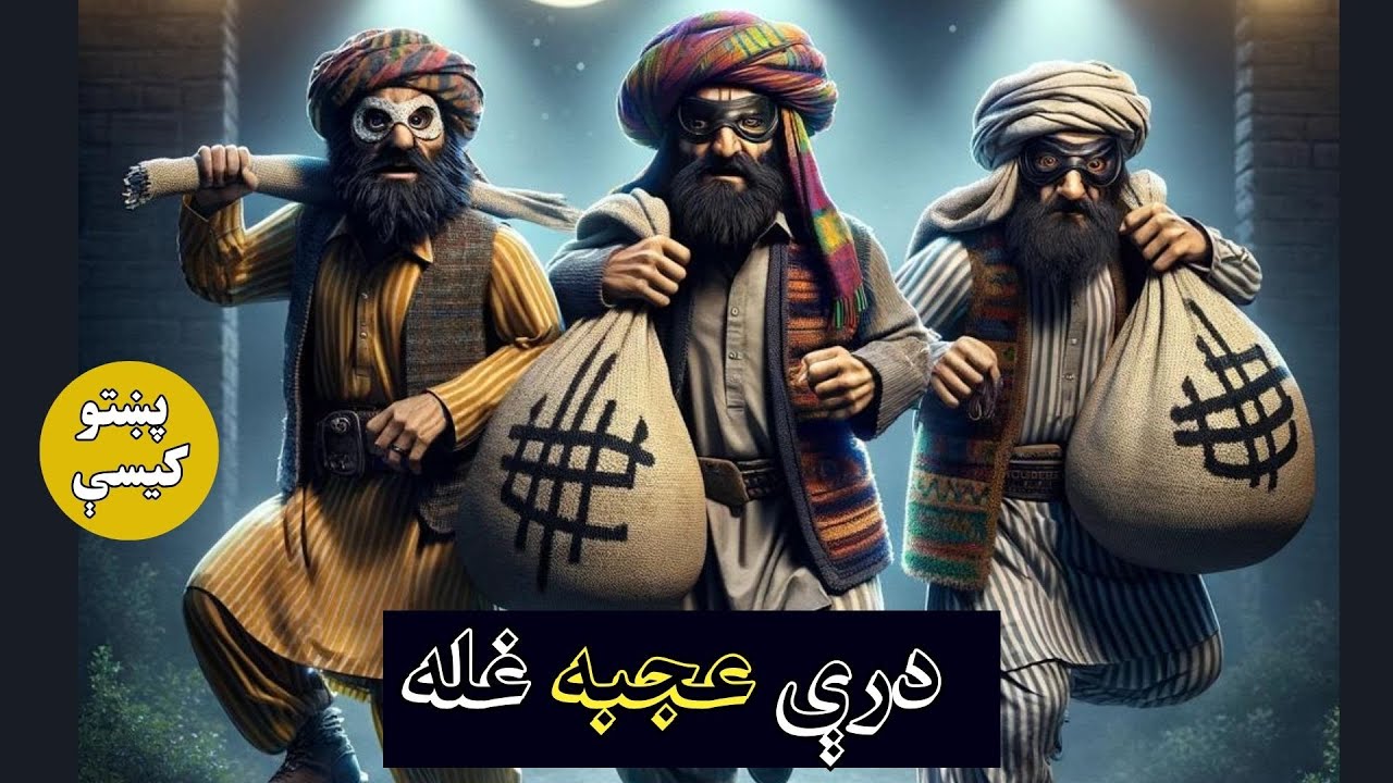 Pashto Qisa - درې عجبه غله - پښتو کیسه