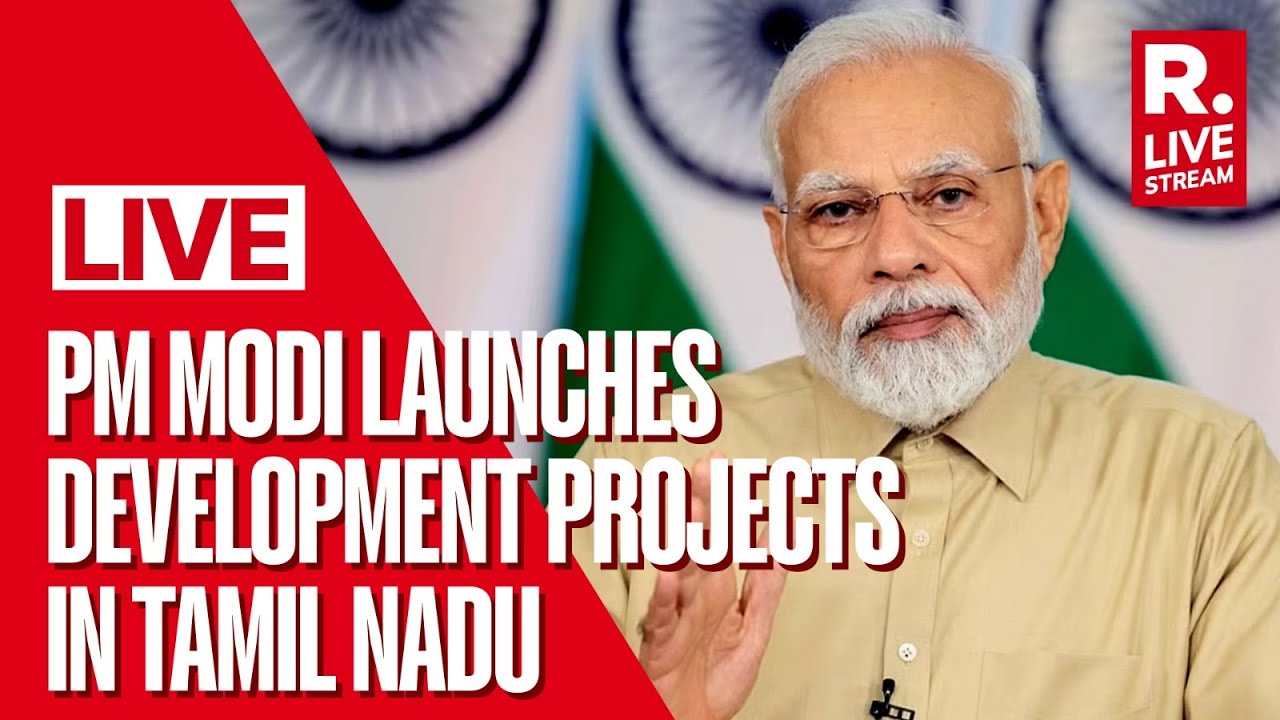 Prime Minister Narendra Modi Launches Various Development Projects In Thoothukudi, Tamil Nadu