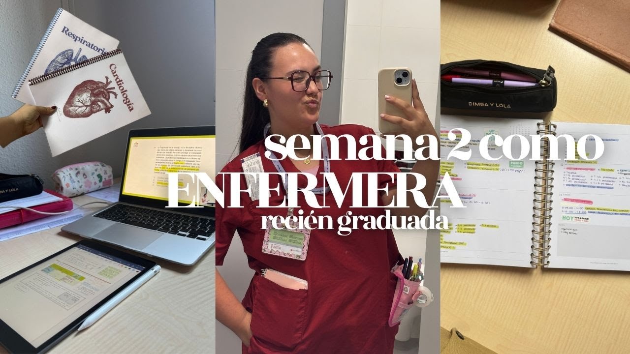 Una semana conmigo como ENFERMERA y estudiante de EIR👩🏽&zwj;⚕️🫀|&iquest;dejar el EIR?, nuevo servicio, hablamos