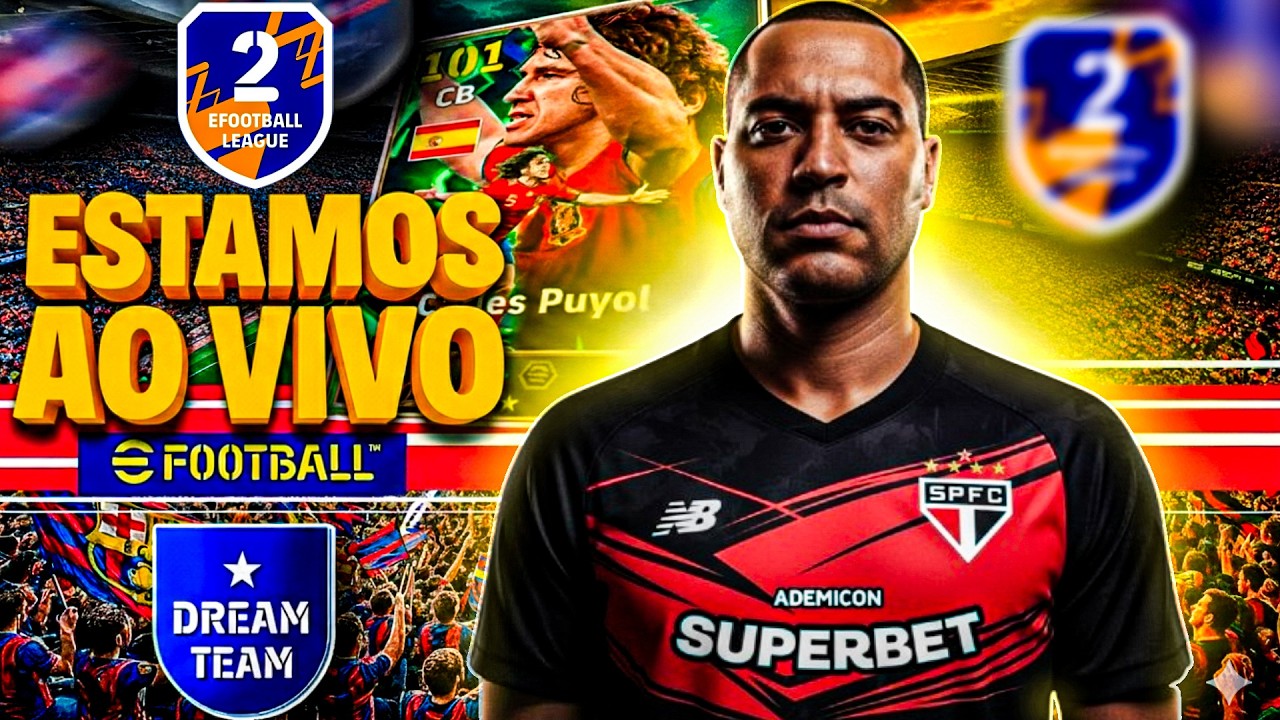 🟠 EFOOTBALL 2026 - LIGA EFOOTBALL 2° DIVISAO ONLINE AO VIVO!
