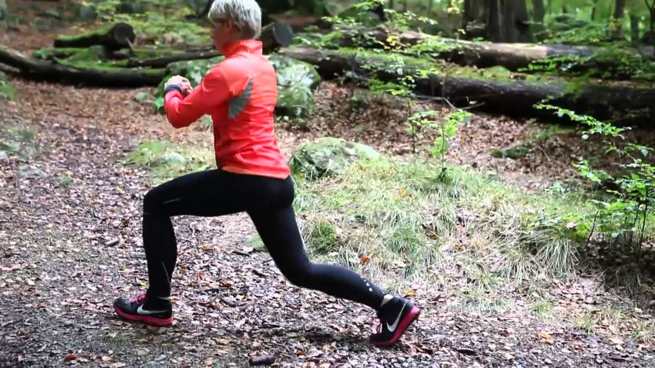 Träningstips, utfallssteg (träning för lår och rumpa)
