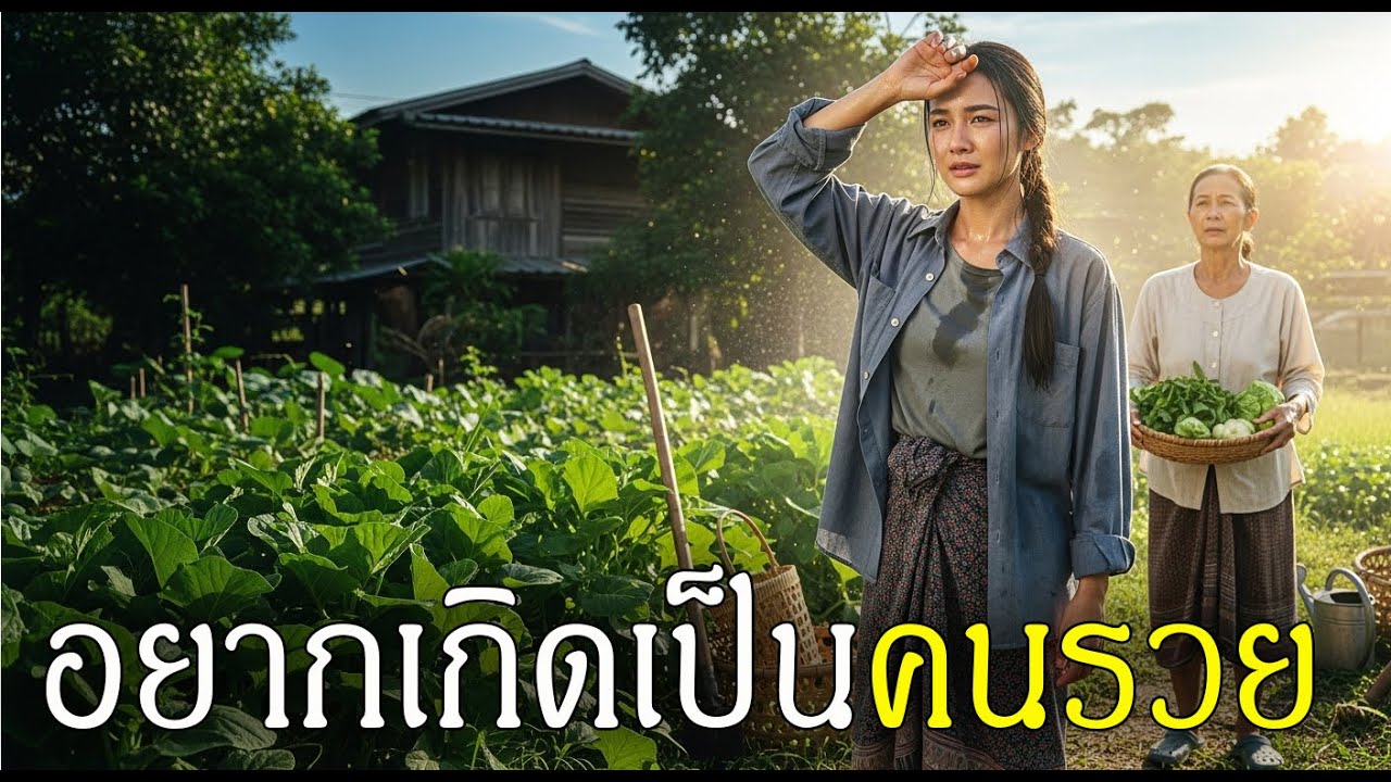 อยากเกิดเป็นคนรวย | นิทานไอดินกลิ่นบ้านนา