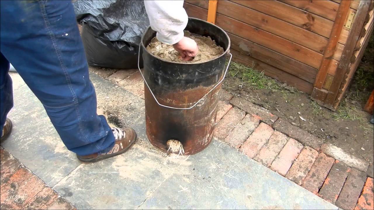 Garden Allotment Ep 39 - Sawdust Stove