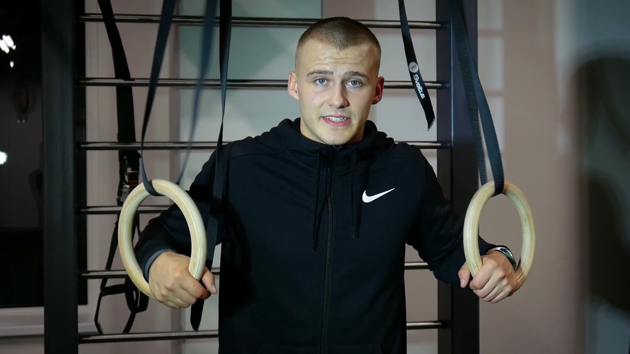 Ako cvičiť s gymnastickými kruhmi Sveltus FitPlus.sk