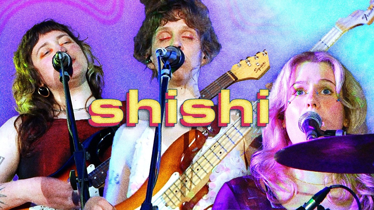 Einam į SHISHI 🦸&zwj;♀️🦸&zwj;♀️🦸&zwj;♀️ surf rock slay queen trio | Downtown Forest Hostel | Vilnius 2025-05-21
