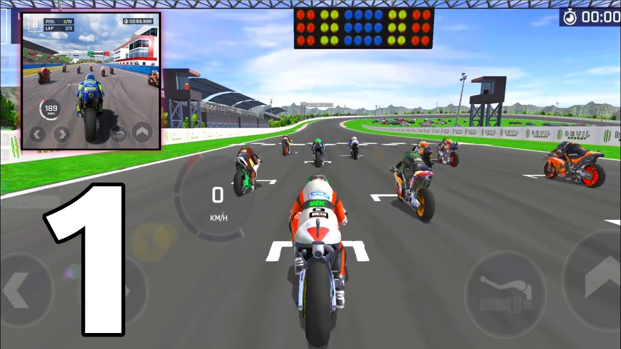 Moto Rider, Bike Racing Game | Gameplay Walkthrough - Part 1 - My Best Gameplay - (Android,IOS) 