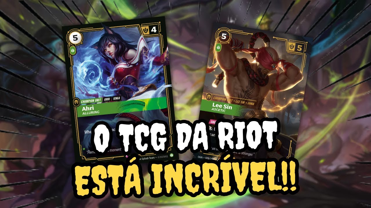 Riftbound: Origens, a primeira coleção do jogo!! PT-BR