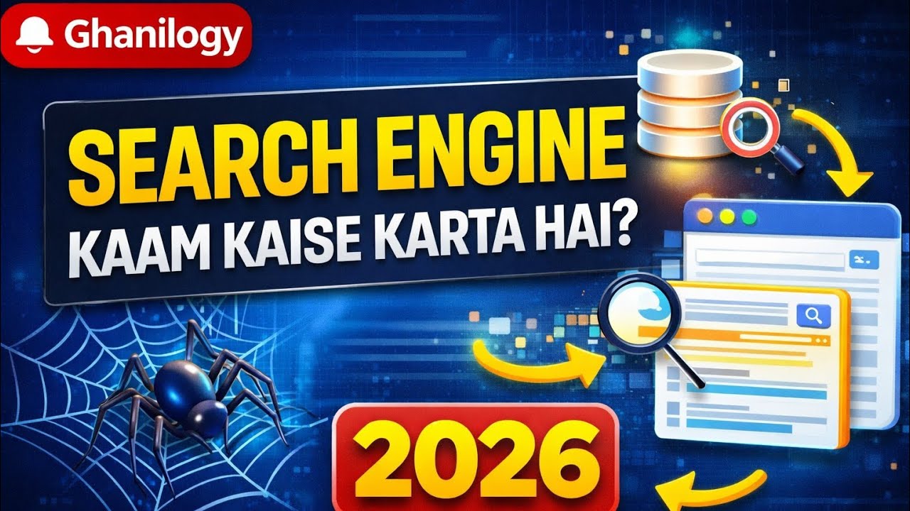 S.E.O 2026 Mai Hua itna Asan Bas ye ek Bot ko seekhlo | Search engine process in 2026 |Crawling Ep.1