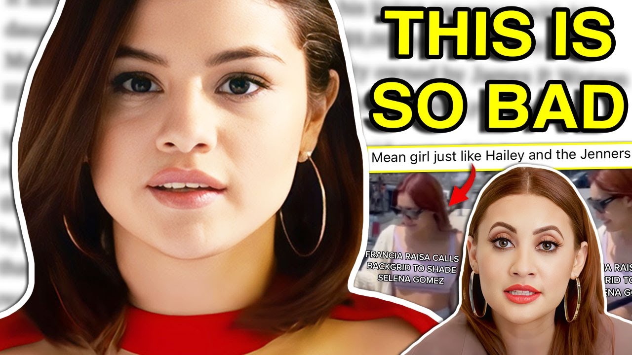 SELENA GOMEZ IN MAJOR FRIEND DRAMA (francia raisa shades her)