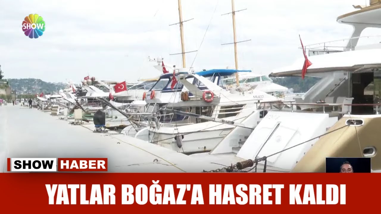 Yatlar Boğaz'a hasret kaldı