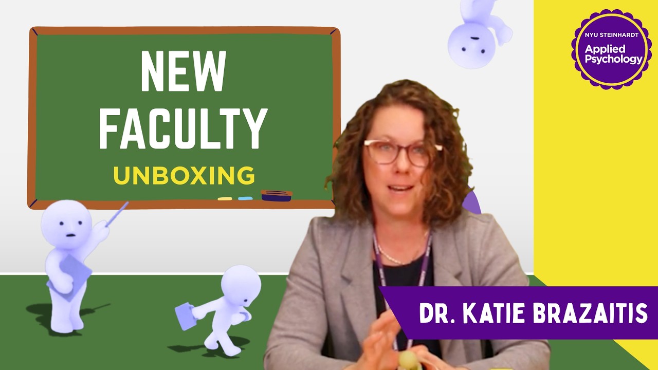 New Faculty Unboxing with Dr. Katie Brazaitis