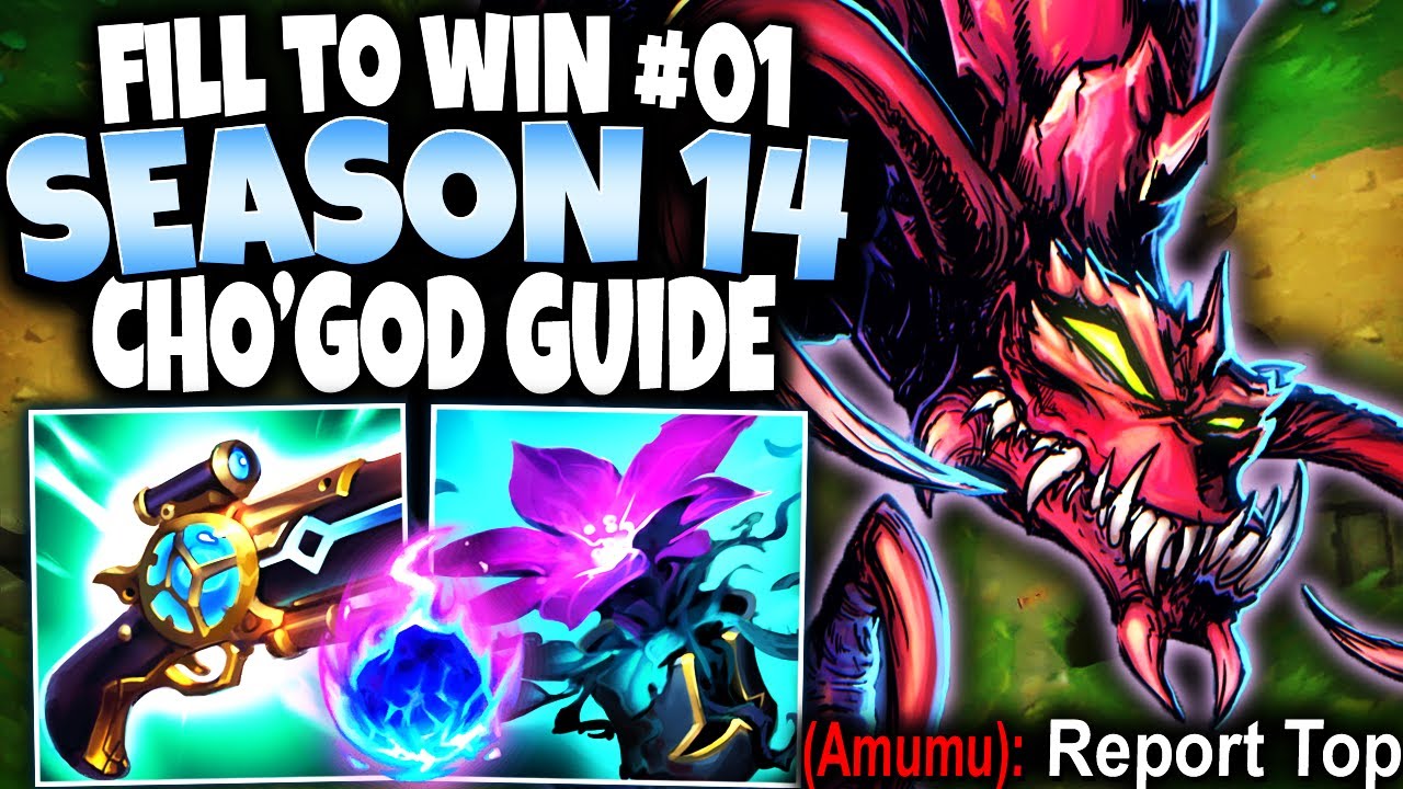 THE FIRST JAX OF SEASON 14 MET THE BEST FULL AP PEN CHO'GATH BUILD GUIDE TO CARRY | Fill To Win #01