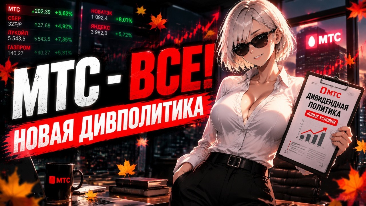 Дивиденды МТС - Новая Политика! Чего ждать?! 💀