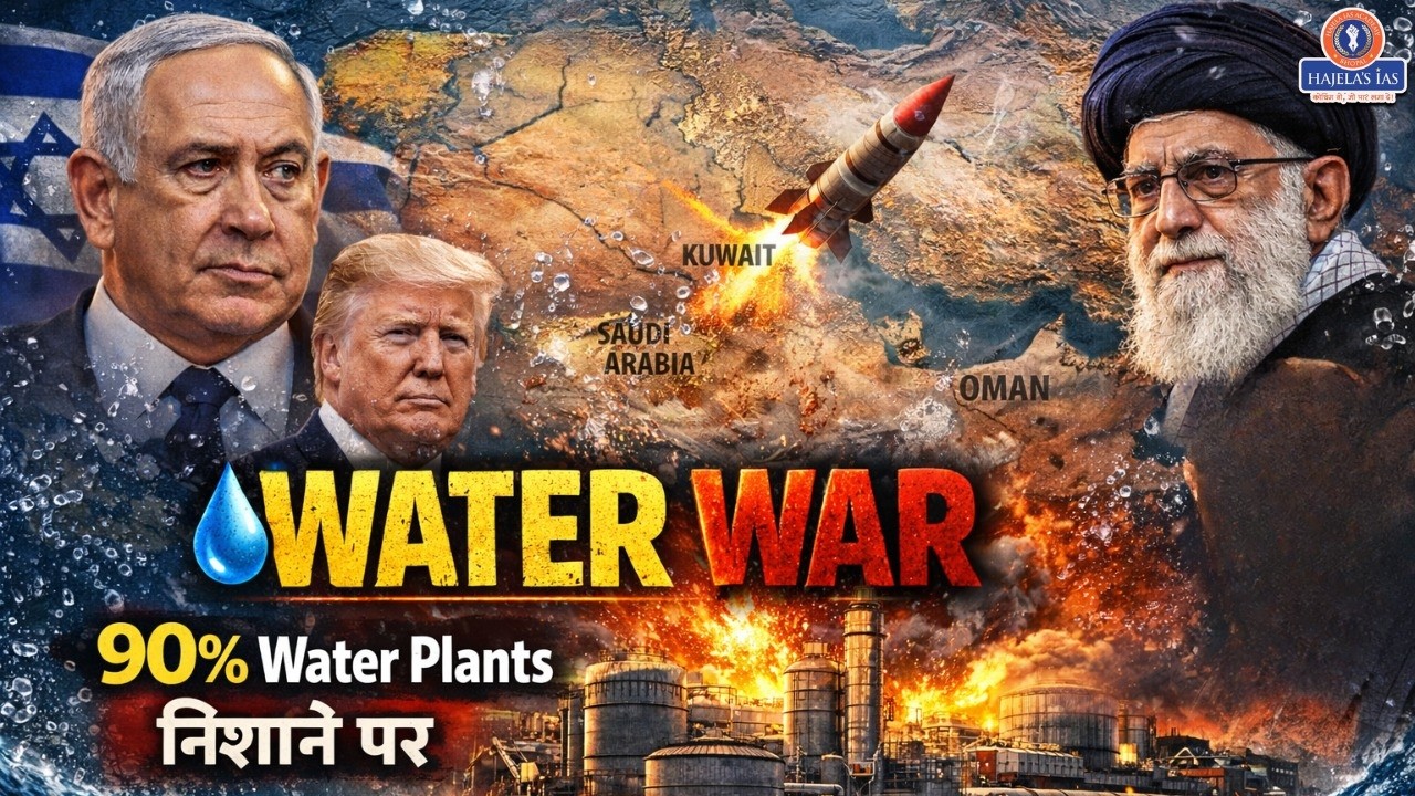 US-Iran War | Iran Bombed Desalination Plant | Iran-US Conflict convert into Water War