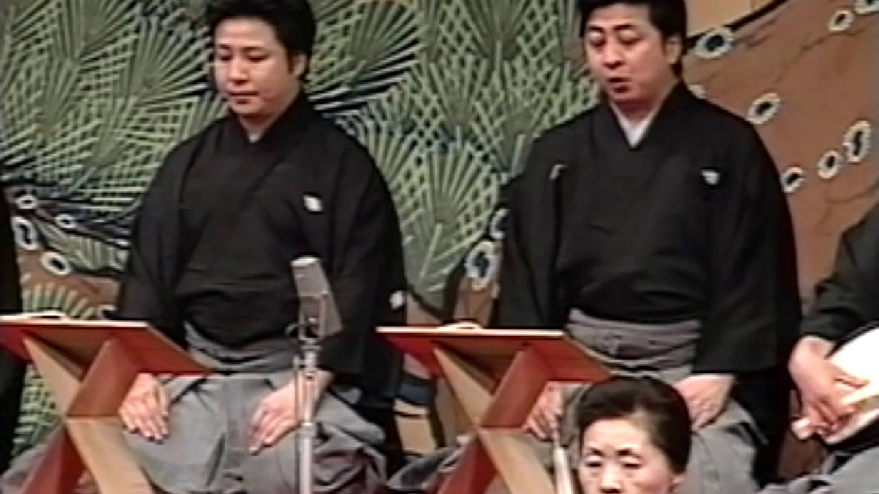 源平盛衰の跡  勝三郎「 船弁慶 」作曲二世杵屋勝三郎