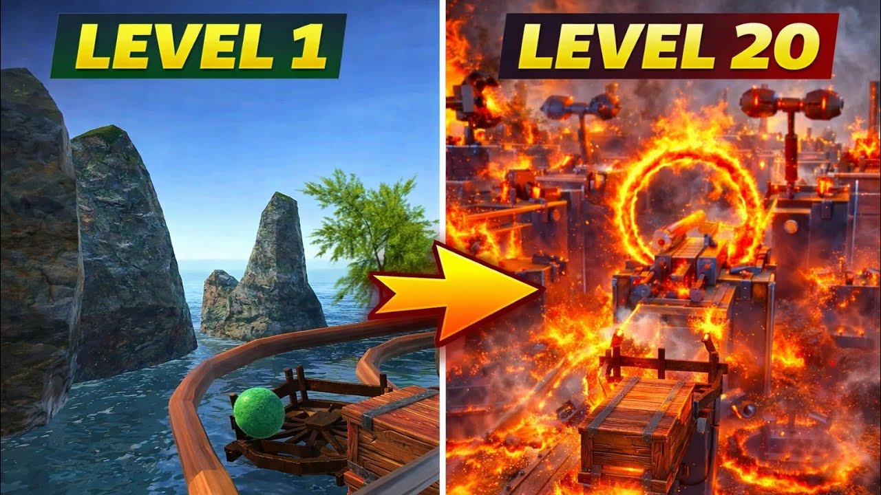 This Ball Game Gets Impossible 😵🔥 | Level 1 to 20