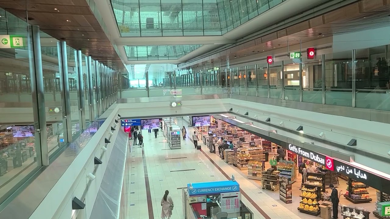 Dubai Airport Call to Prayer from Emirates First Class Lounge