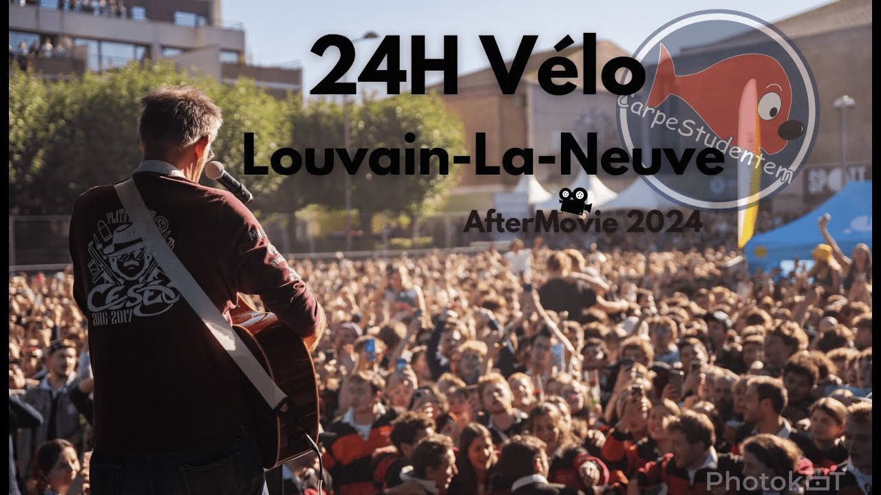 24H vélo de Louvain-la-Neuve | AfterMovie 2024 | CarpeStudentem