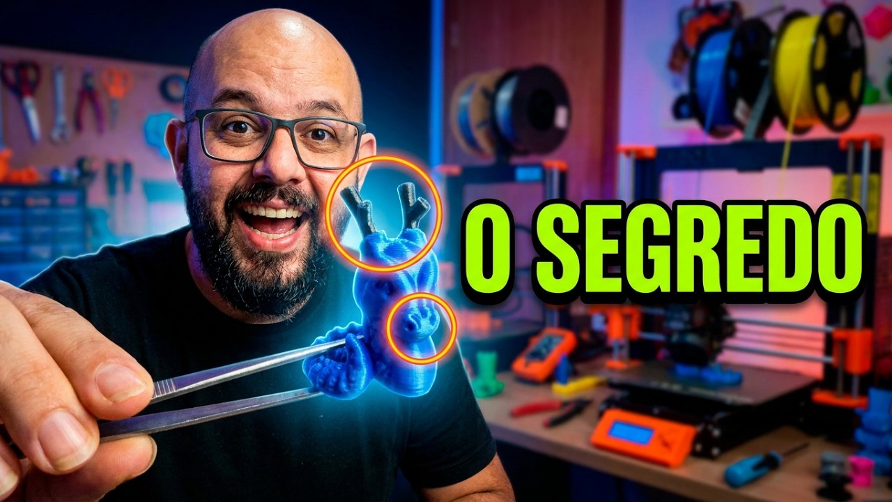 Arquivo 3D GRÁTIS que SALVOU Minhas IMPRESSÕES