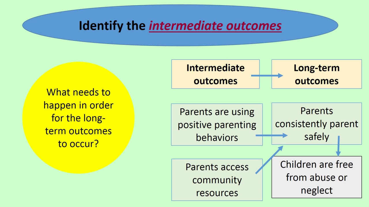 Logic models, theory of change and program evaluation