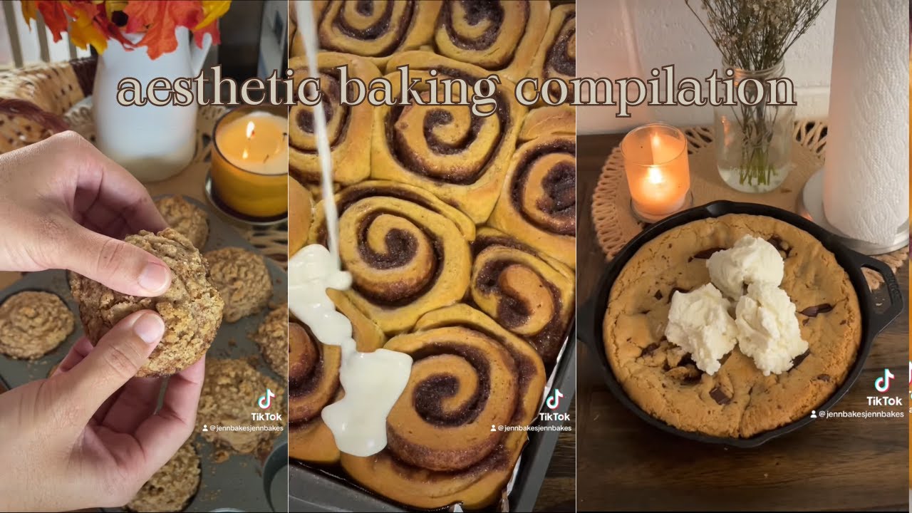 aesthetic baking | tiktok compilation