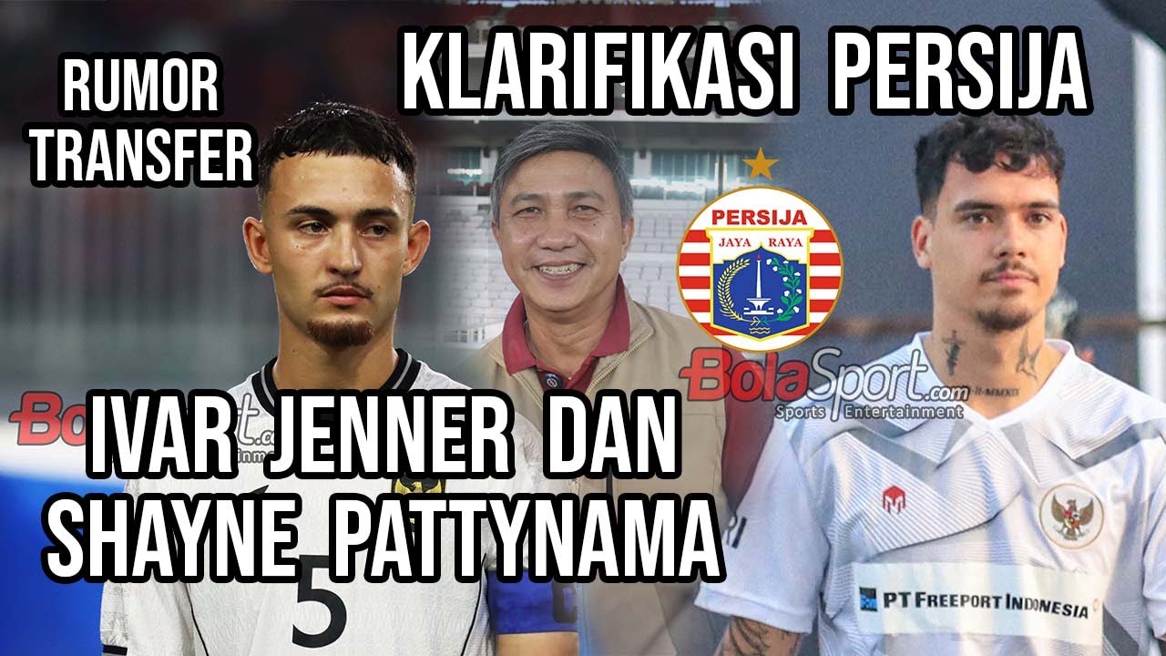 Persija Komentari Kabar Datangkan Pemain Diaspora Timnas Indonesia Ivar Jenner dan Shayne Pattynama