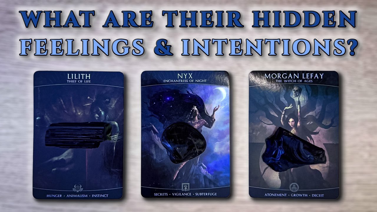 🔮 What Are Their HIDDEN FEELINGS For You? What Are Their INTENTIONS? Pick A Card ✨ Love Reading