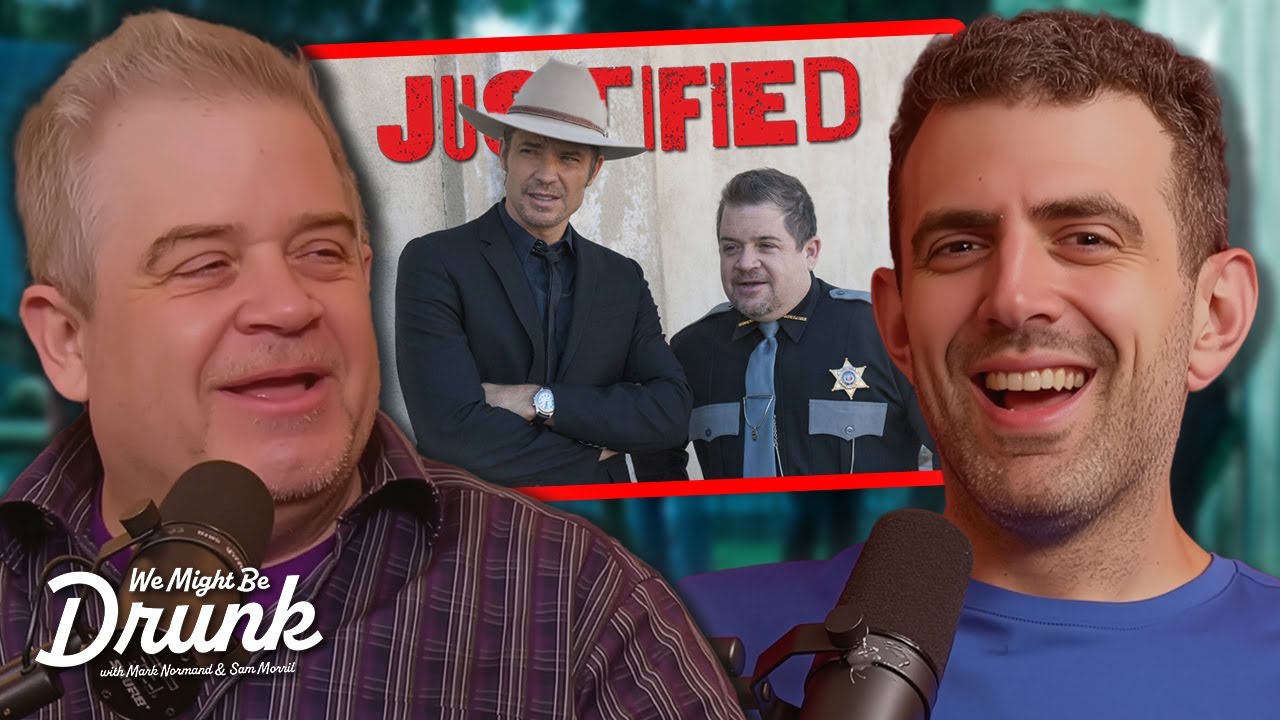 Patton Oswalt on His Role on Justified with Timothy Olyphant | We Might Be Drunk