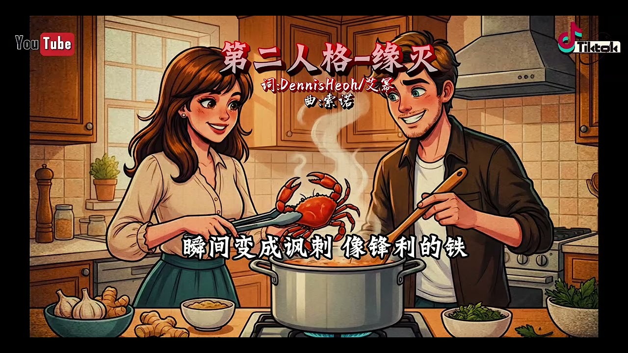 第二人格-《缘灭》 (抒情版-原版）2026最扎心的原创：这种痛觉，让我明白什么叫缘灭 