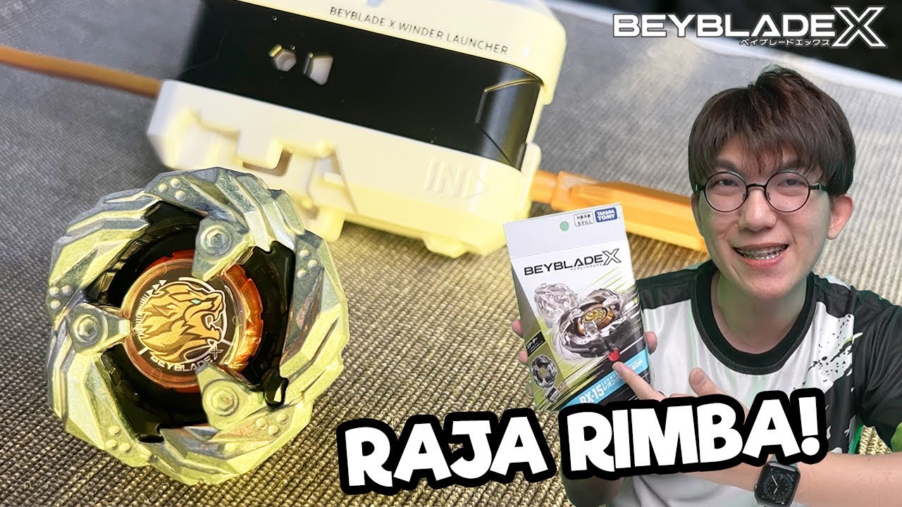 BEYBLADE RAJA RIMBA!! Unboxing Leonclaw 5-60P - Beyblade X Indonesia