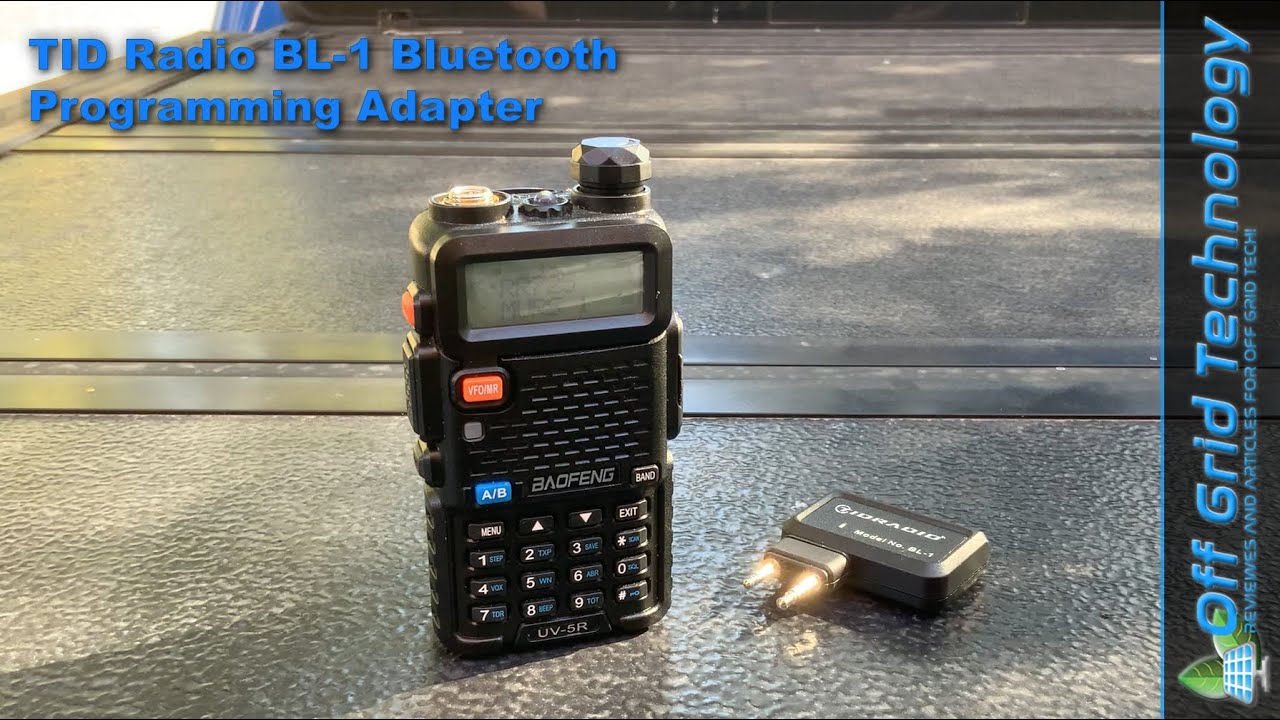 TIDRadio BaoFeng UV-5R Bluetooth Programming Adapter