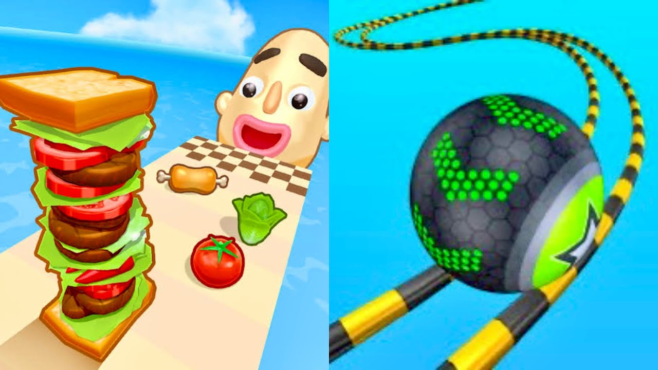 GOING BALLS SUPER SPEEDRUN, HARD LEVEL SECTIONS, PORTAL RUN