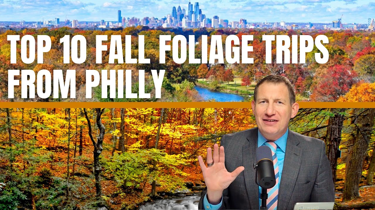 Top 10 Fall Foliage Spots Near Philadelphia 🍂 | Best Places to See Autumn Leaves in PA