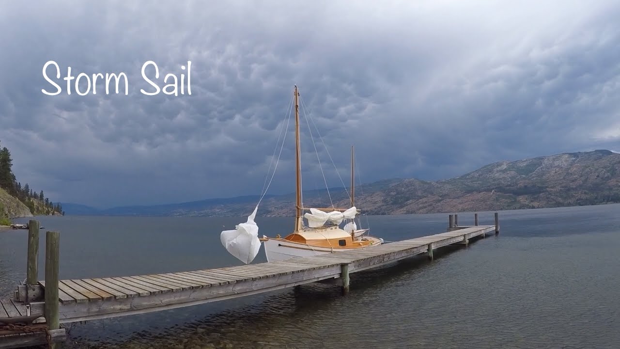 Small Sailboat Cruising - Break from the Storm