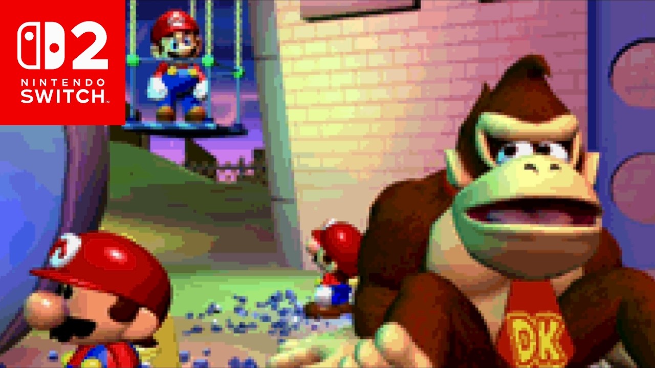 Mario vs. Donkey Kong (Nintendo Switch 2) - 100% Walkthrough Part 3 Gameplay - Final DK Boss Fight