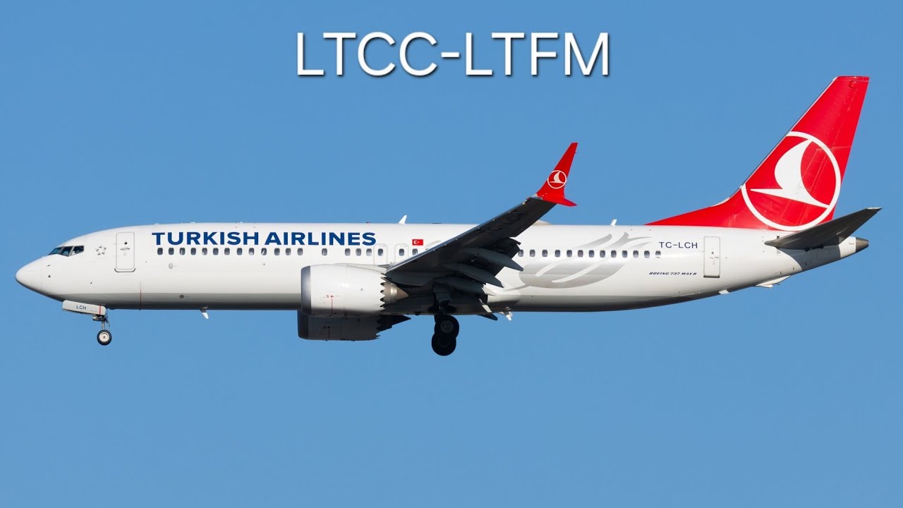 [RFS] Turkish Airlines Boeing 737 MAX 8|Diyarbakir-İstanbul Airport(Full Flight)