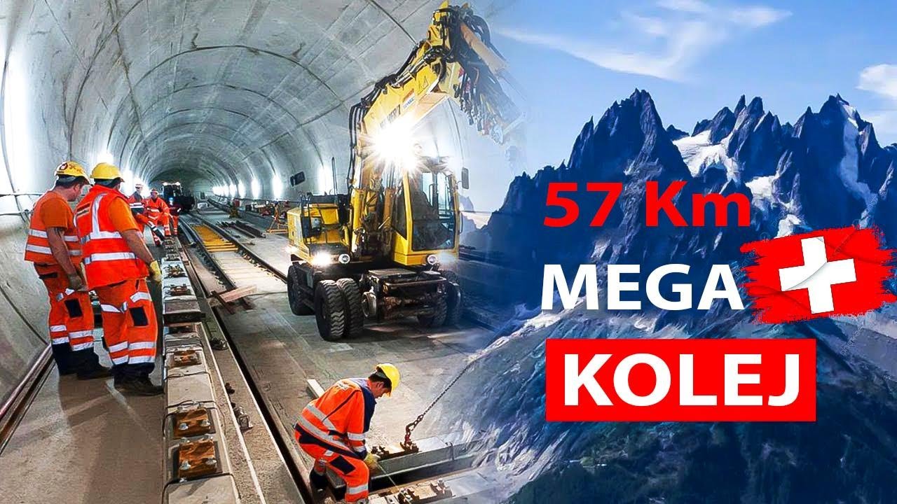 Szwajcaria zbudowała najdłuższy tunel świata