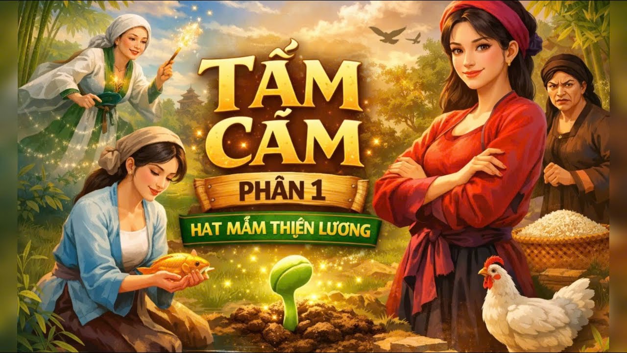 TẤM CÁM –HAY NHẤT- PHẦN 1 | HẠT MẦM THIỆN LƯƠNG