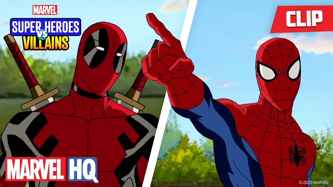 Spider-Man and Deadpool vs Taskmaster 🕷️💥