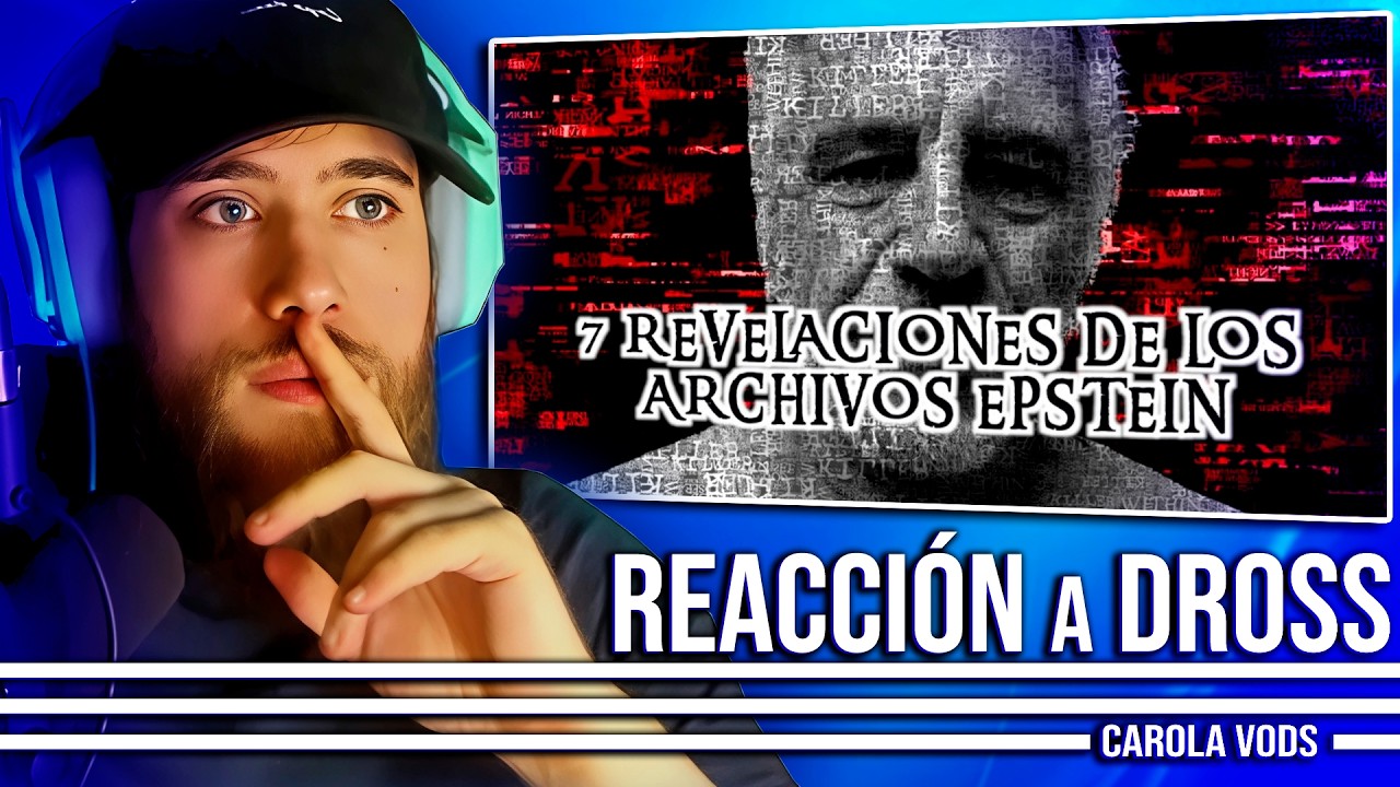 Carola reacciona a vídeos sobre El Caso Epstein 📺 Reacción a Dross y Delcarajo TV