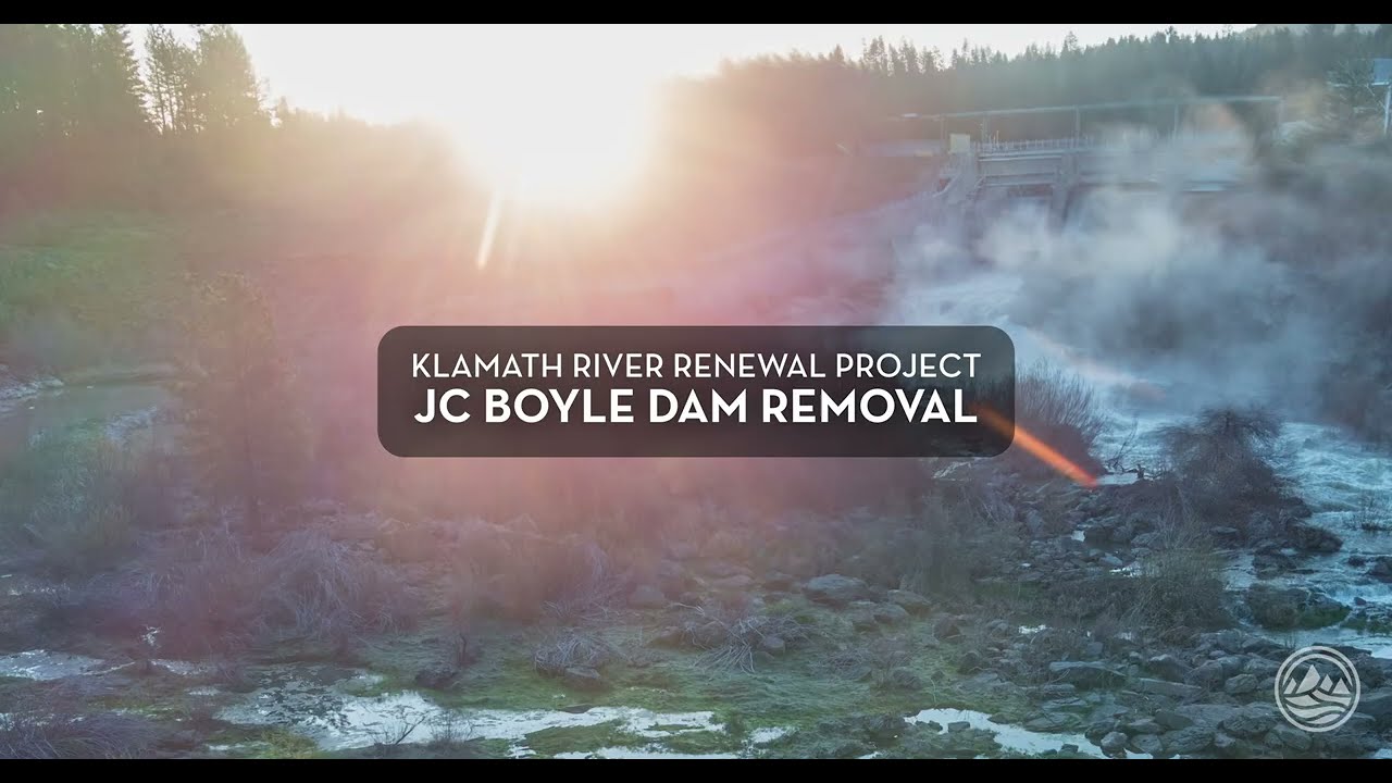 World's LARGEST Dam Removal: PART 2 JC Boyle Dam, Klamath River, Oregon.