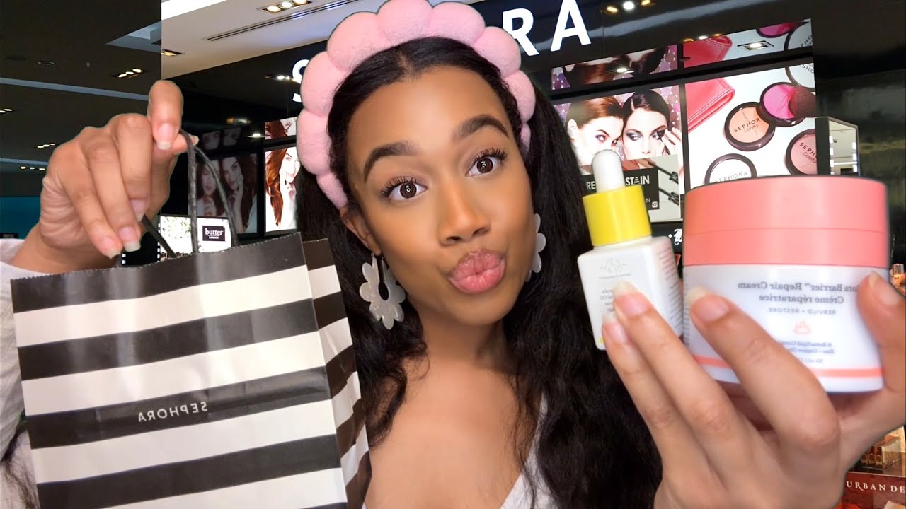ASMR Sephora Kid Does Your Skincare at Sephora 💆‍♀️ Personal Attention Triggers | Skincare ASMR