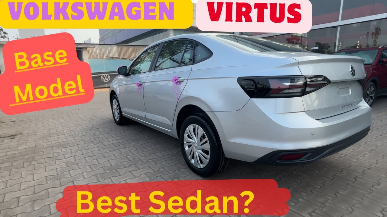 Volkswagen Virtus Base Model Review 2025 | Price, Features & Walkaround