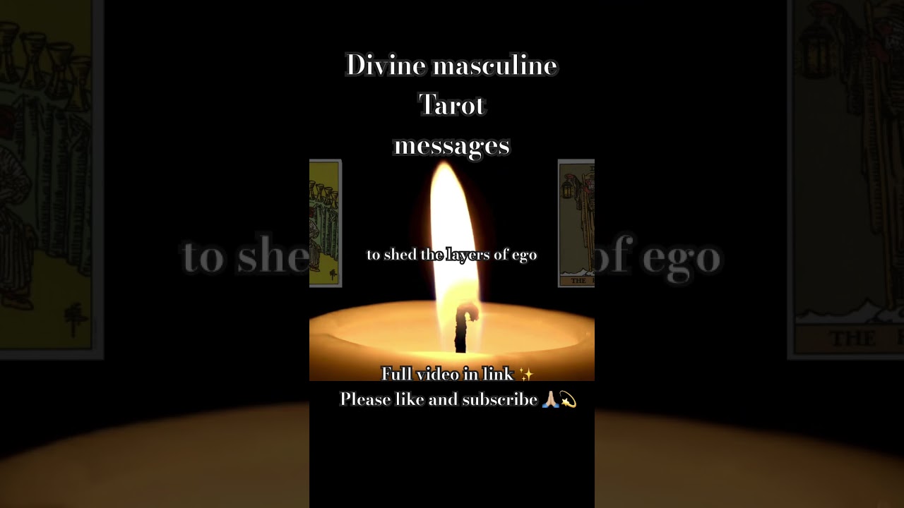 Divine masculine Tarot messages ✨ #DMTODF#tarot #dmdf #fyptarot #fyp