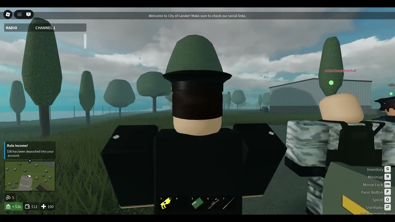 Lander City on Roblox