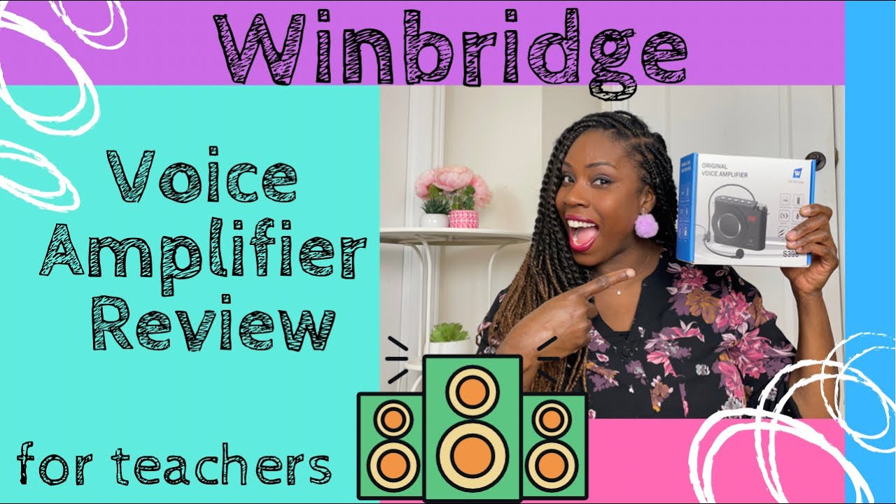 Voice Amplifier by Winbridge Review | Voice Amplifier for Teachers