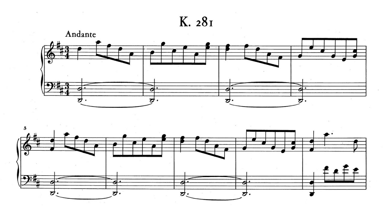 Scarlatti: Keyboard Sonata in D major, K.281